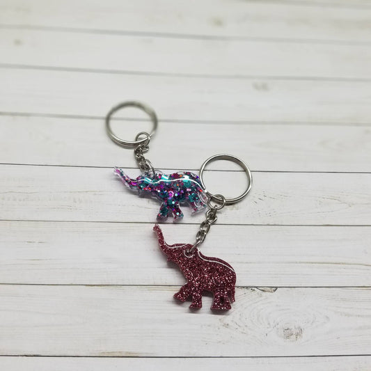 Custom Tiny Elephant Keychain